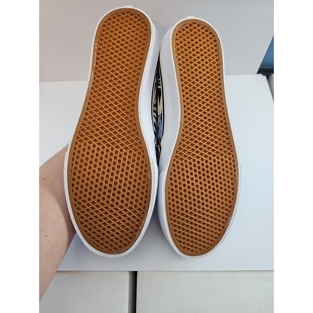 Tropical Vans Blue & Black Ortholite Low Top Women's Size 8.5 - Picture 9 of 9
